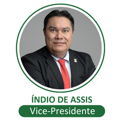 Vice-Presidente: Israel de Assis Alves – Índio de Assis