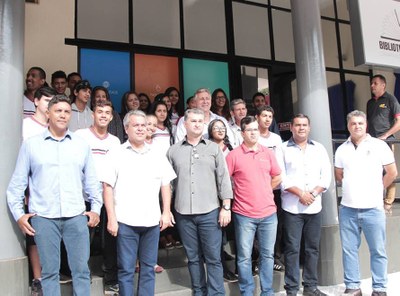 Reinauguração da Biblioteca Virtual