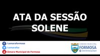 Ata n.º 001-18 da Sessão Solene do dia 02-01-19