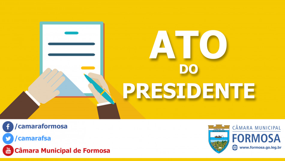 Ato do Presidente nº 33/2021