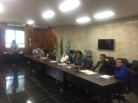 Vereadores participam de Audiência no Fórum