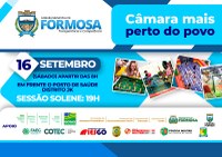 Câmara Mais Perto do Povo será realizada no distrito JK