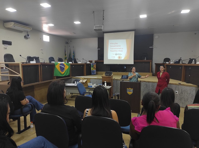 Câmara realiza palestra sobre saúde com apoio do CTA, NVE e EIES