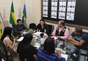 Comissão de Cultura, DH, Minoria e LP se reúne com secretária Pâmela Miranda