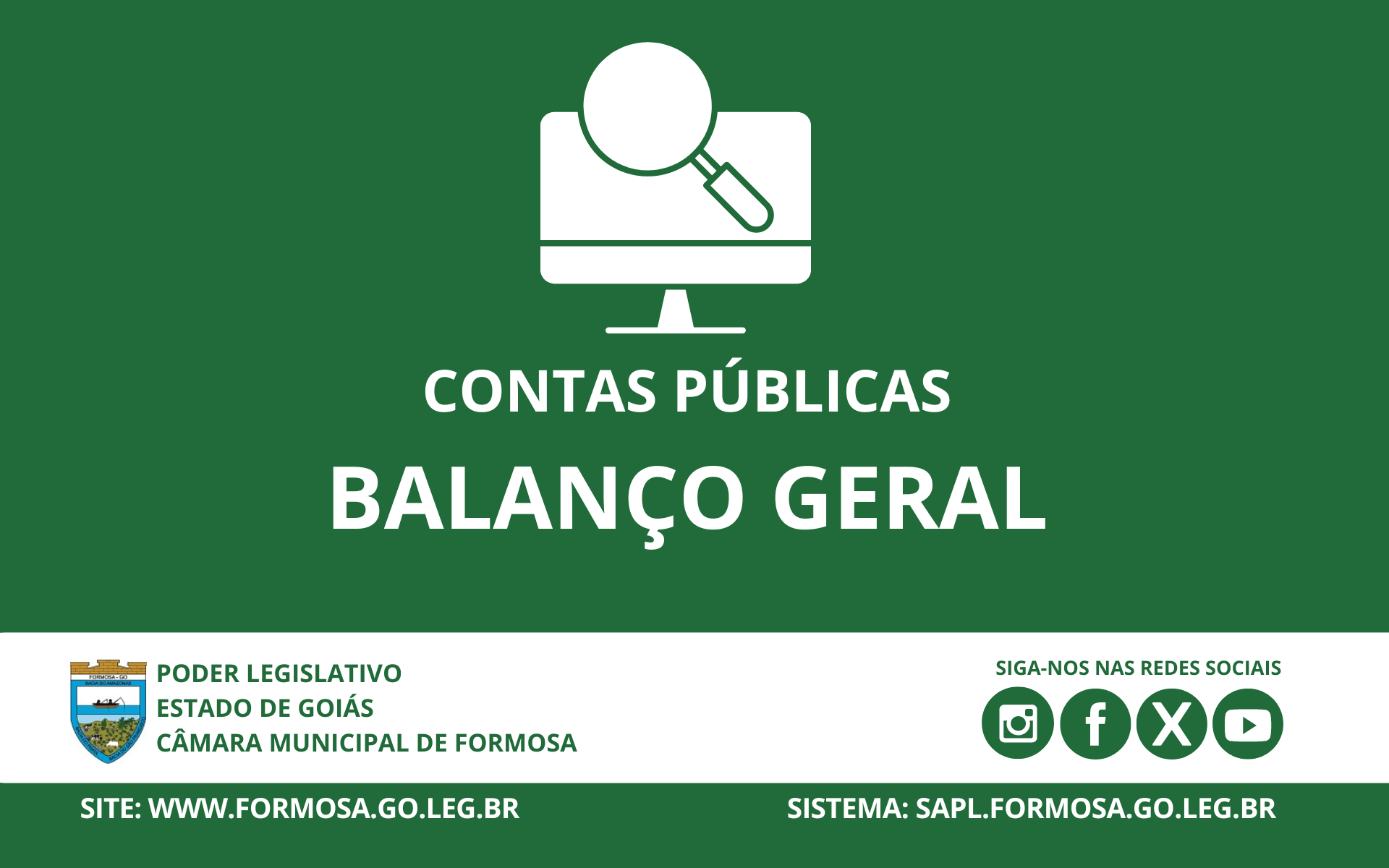 Comunicado: Balanço Geral de 2023