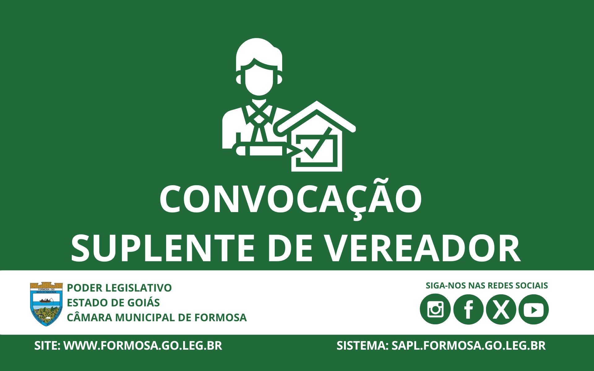 Convocação de Suplente de Vereador