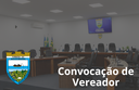 Convocação de Vereador