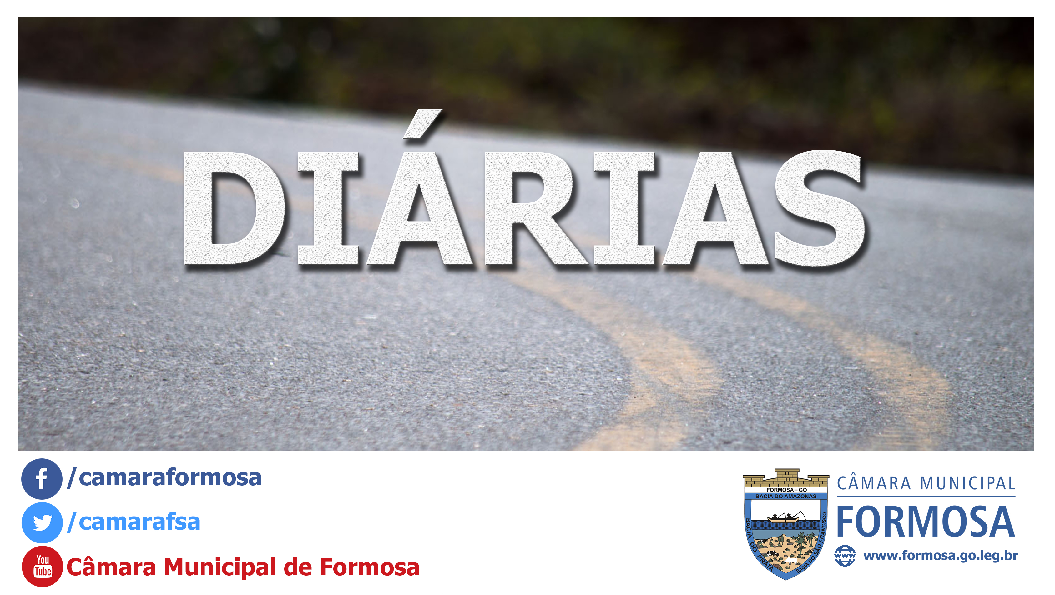 Diárias em abril de 2017