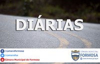 Diárias em julho de 2017