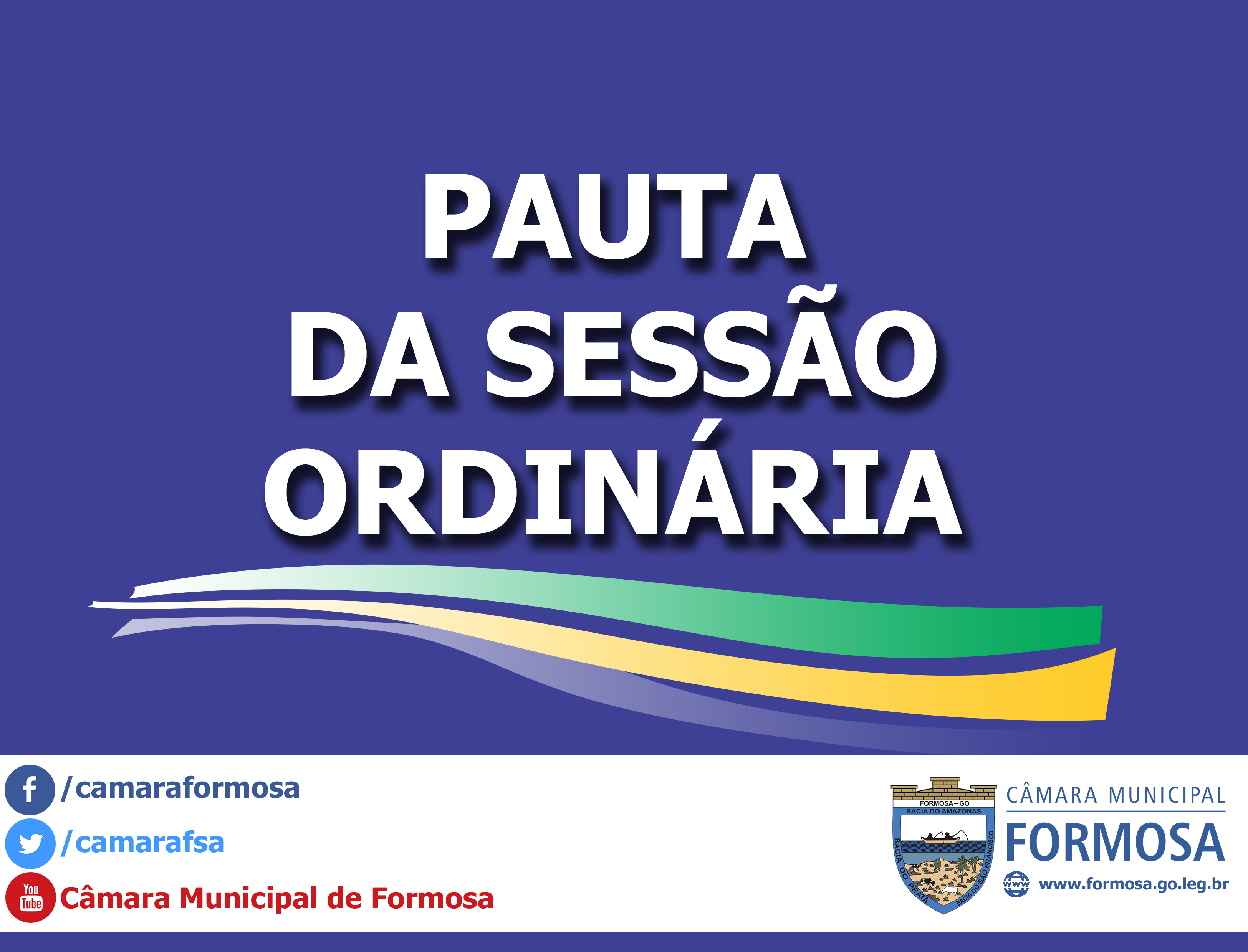 Pauta da Sessão Ordinária do dia 19/04/17