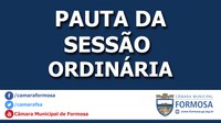 Pauta da Sessão Ordinária do dia 17/10/17