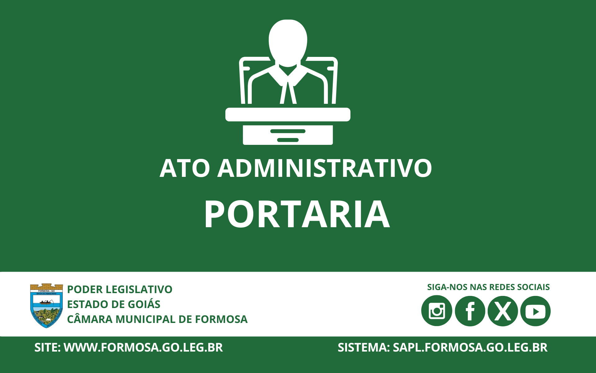 Portaria nº 25, de 29 de abril de 2026