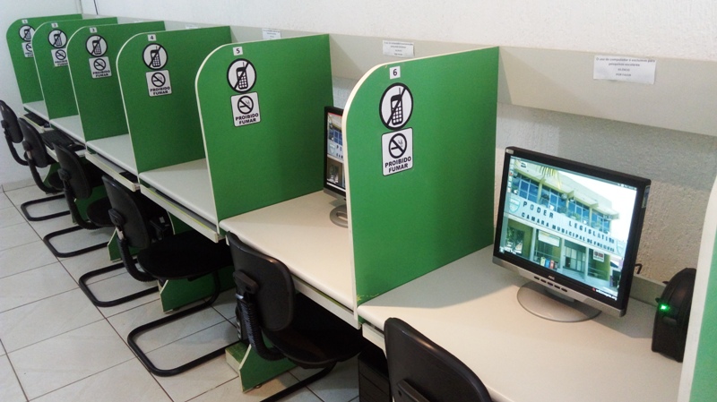 Reinauguração da Biblioteca Virtual da Câmara