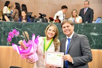 Vereadora Cátia Rodrigues recebe Comenda Berenice Artiaga