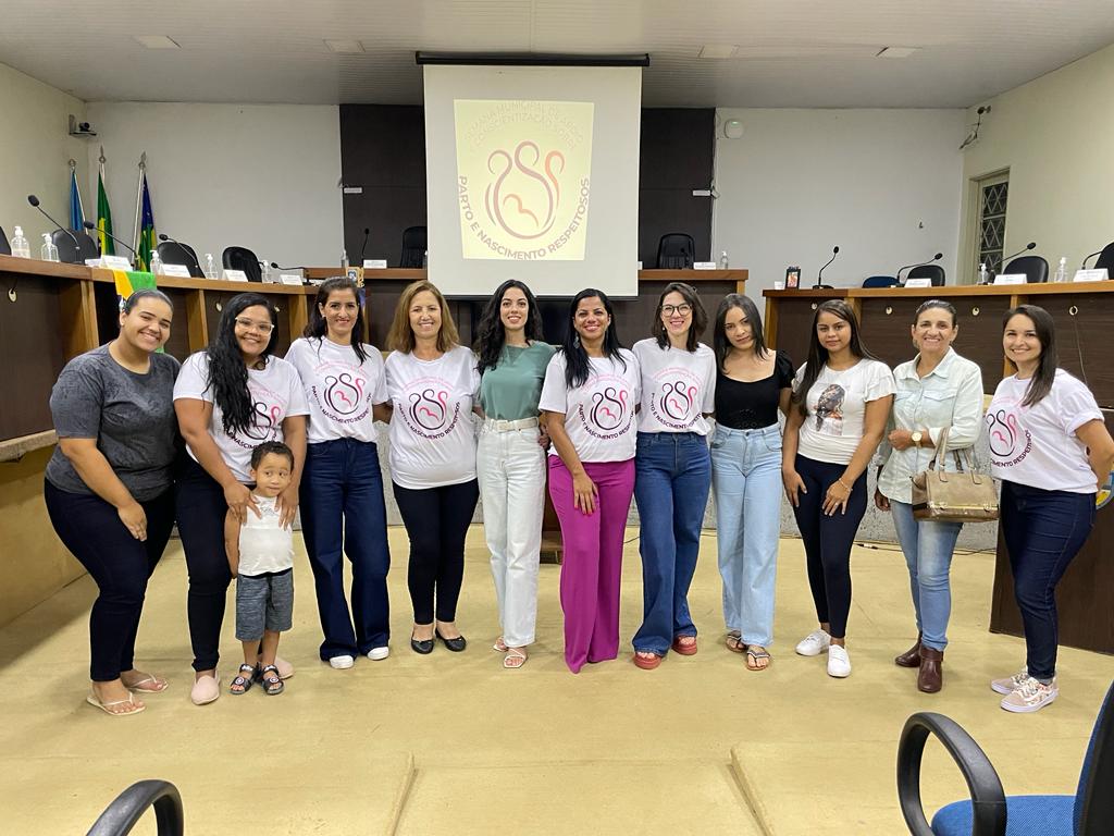 Vereadora Simone Ribeiro participa da semana sobre o parto respeitoso e humanizado