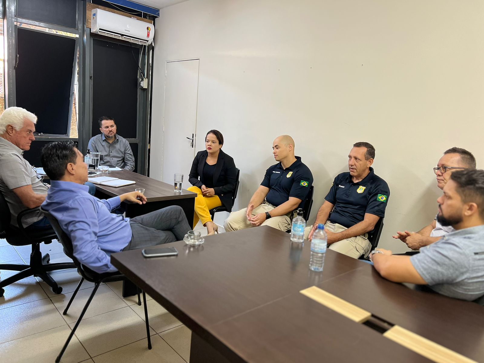 Vereadores representam Câmara em reunião sobre o posto policial da PRF