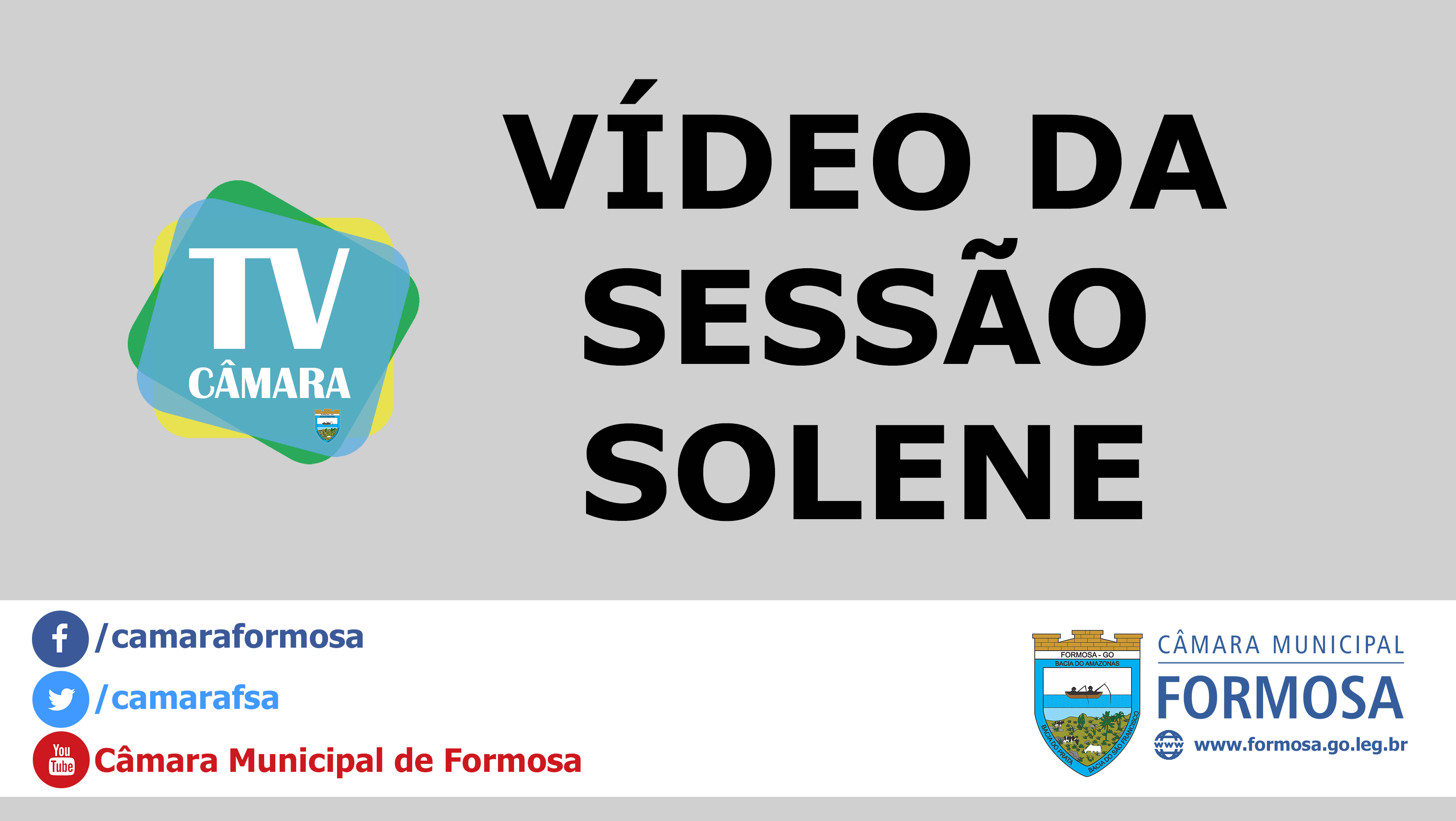 Vídeo da Sessão Solene do dia 08/03/18