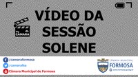 Vídeo da Sessão Solene do dia 10/05/17