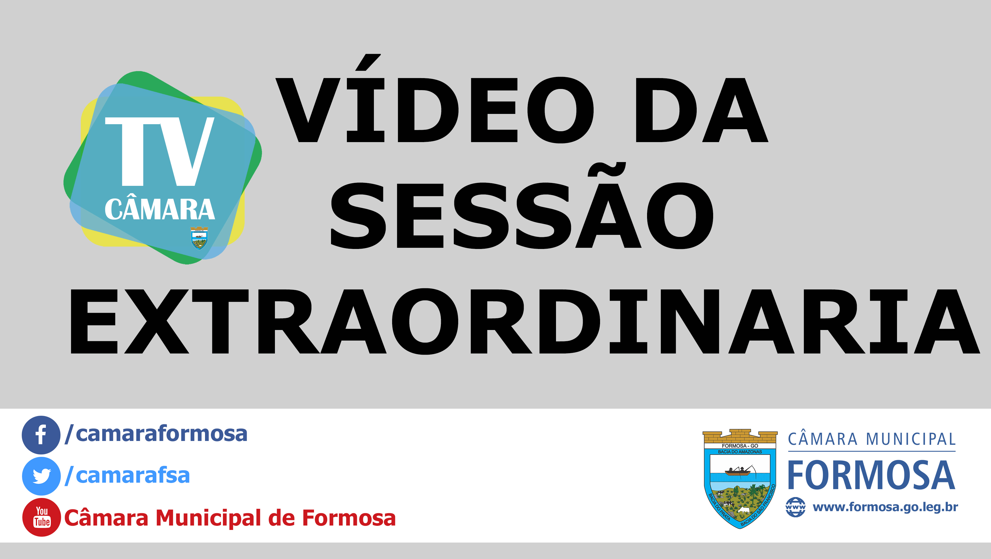 Vídeo das Sessões Extraordinárias do dia 15/01/19