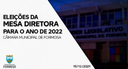 Sessão de Eleição da Mesa Diretora 2022