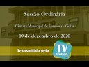 Sessão Ordinária do dia 10 de dezembro de 2020