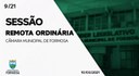 Sessão Ordinária do dia 10 de março de 2021