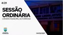 Sessão Ordinária do dia 4 de fevereiro de 2021